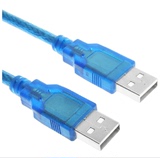 USB公对公数据线双向双头车载MP3机顶盒笔记本散热器连接线1-10米
