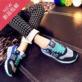阿迪唯品会女鞋三叶草新百伦女士跑步鞋韩版中学生防滑跑步鞋正品