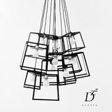 灯的艺术与设计现代时尚大气个性创意吊灯店铺橱窗卧室客厅餐厅