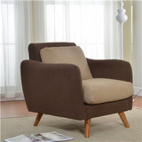 特价创意北欧小户型组装围椅圈椅布艺沙发日式咖啡厅卧室书房休闲