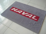 手工腈纶加字logo广告招牌电梯毯HAVAL哈弗汽车4S店展厅迎宾地毯
