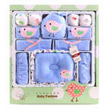 纯棉婴儿衣服用品 宝宝新生儿礼盒婴儿奶瓶尿布蛋糕
