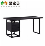 新中式实木书桌椅简约电脑桌椅写字台现代复古书房书桌办公桌家具