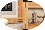 现代简约中式木制相框画框 家居工艺装饰品摆挂件 餐客厅背景墙