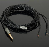 DIY耳机维修线材 UE四股编织线 LC-OFC无氧铜线芯 升级线 包邮