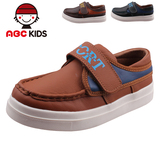 ABC童鞋2015秋季新款男童中童儿童休闲软底皮鞋专柜正品P53234756