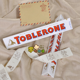 瑞士原装进口 Toblerone三角白巧克力含蜂蜜奶油杏仁 100g
