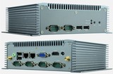 研磊EPIC-I3 3217U嵌入式无风扇工业工控电脑6COM双千兆网卡壁挂