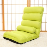 日式懒人沙发 单人 榻榻米床上座椅电脑椅可调节折叠沙发休闲躺椅