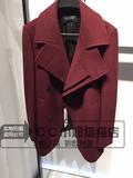 B1AA54302太平鸟男装专柜正品代购2015冬新款羊毛呢大衣原价1680
