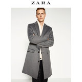 ZARA 男装 科技面料长款大衣 05790506802