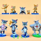 玩具模型猫和老鼠包邮全9款卡通摆设玩偶 摆件礼物公仔人偶硬体公