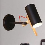 设计师Marset Scantling昆琳北欧简约原木机械个性创意床头壁灯