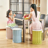 双组合收纳凳   宝宝玩具零食储物箱   多功能储物椅子餐桌凳子