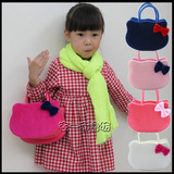 儿童包包韩版时尚可爱女童包包公主斜挎包外贸毛绒款手提小包批发
