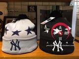 MLB专柜正品代购 针织帽女嘻哈NY毛线帽07100 0712D