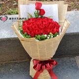 33朵红玫瑰花束西安鲜花速递求婚订送花生日鲜花99 51圣诞节感恩