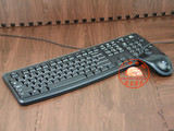 罗技MK120 有线鼠标键盘套装电脑台式机键鼠套装USB接口正品