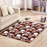 珊瑚绒加厚地毯卧室客厅地毯茶几沙发满铺地毯床边飘窗长方形地毯