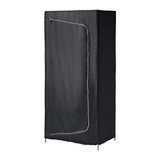 宜室宜家 布瑞姆 衣柜 黑色 80*180厘米 广州正品宜家代购IKEA