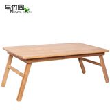 降儿童学习桌床上电脑桌 台式可折叠懒人移动炕桌家用小书桌子升