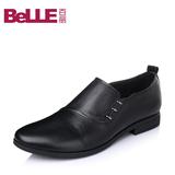 Belle/百丽春季专柜同款牛皮男单鞋3LL02AM5