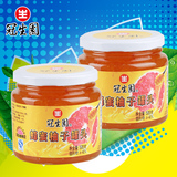 冠生园 蜂蜜柚子罐头2瓶 组合装500g*2 蜜炼果味水果茶 冲饮品