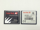 【正品】SANDISK闪迪 CF卡512MB 工业级存储卡 绝对原装卡