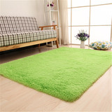 现代加厚丝毛地毯 客厅 卧室 茶几 床边地毯防滑地垫满铺定制