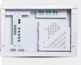 明装塑盖铁底信息箱 弱电箱家用套装多媒体集线光纤空箱大号