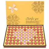 包邮德芙巧克力方形77礼盒装生日父亲节情人礼物Dove创意
