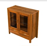 凯美宜 实木餐边柜中式简约茶水柜现代酒柜橱柜实木餐柜储物边柜