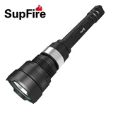 SupFire 神火Y12强光手电筒打猎远射充电防水家用LED U2超亮 长款