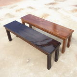 定做实木长条凳庭院长凳阳台木凳子换鞋凳浴室凳床尾餐凳户外公园