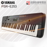 YAMAHA雅马哈电子琴PSR-E253  初学入门培训儿童成人61键电子钢琴