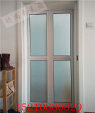 北京定制小空间小折叠门 时尚卫浴门 阳台折叠门推拉门浴室卫生间