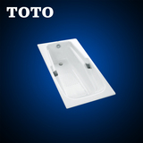 TOTO FBY1630HP铸铁浴缸 含扶手无裙边深形浴缸嵌入式1.6米预售