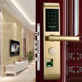 指纹密码锁防盗门锁智能电子锁刷卡锁家用大门门锁 新款