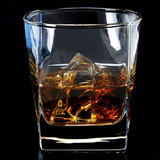 威士忌杯四方杯 KTV酒吧专用威士忌杯 玻璃啤酒 玻璃杯烈酒洋酒杯