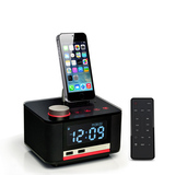 床头充电蓝牙音箱b11Pro 创意礼物闹钟充电数字FM收音机 美时