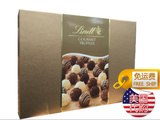 现货美国Lindt瑞士莲Gourmet Truffles松露巧克力金装礼盒412g