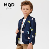 MQD马骑顿童装2016新款男童西装外套儿童小西服休闲中小童西服