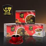 包邮 越南进口中原G7黑咖啡纯咖啡 中原无糖速溶醇品30克买四送一