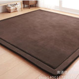 出口 现代简约珊瑚绒面 日式地毯榻榻米床垫子 卧室客厅 加厚地垫