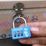 锁 柜特价拉杆箱包密码锁 金属挂子柜门密码小锁防盗旅行箱子安全