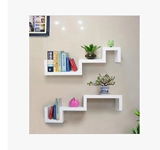 韩式特价促销-U型搁板墙壁架简易书架创意置物架壁挂架梯形小家具