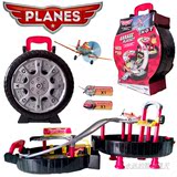 拼装轮胎轨道玩具飞机加汽车总动员停车场儿童生日礼物包邮