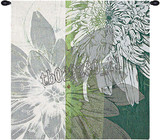 欧美代购 壁毯挂毯 北美让现代抽象的花卉图形花朵编织 居家装饰