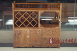 刺猬紫檀茶水柜 花梨木餐边柜 实木置物柜 中式红木酒水柜 角柜