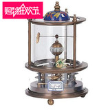 仿古钟表 欧式座钟 古典机械座钟 纯铜座钟趣味系列 玻璃鱼缸钟